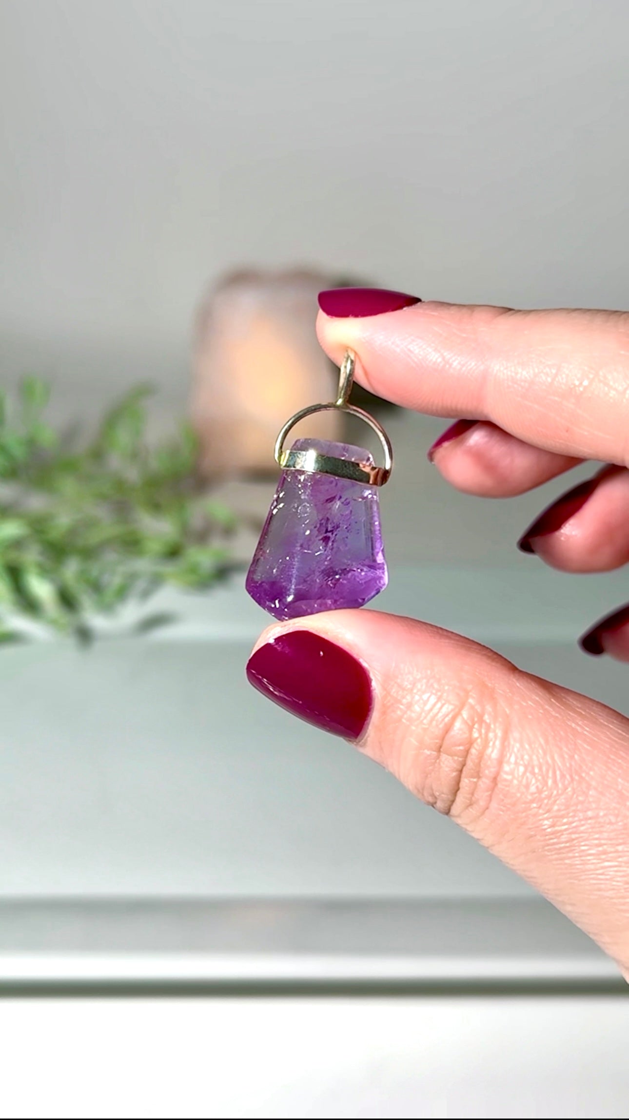 AMETHYST PENDANT