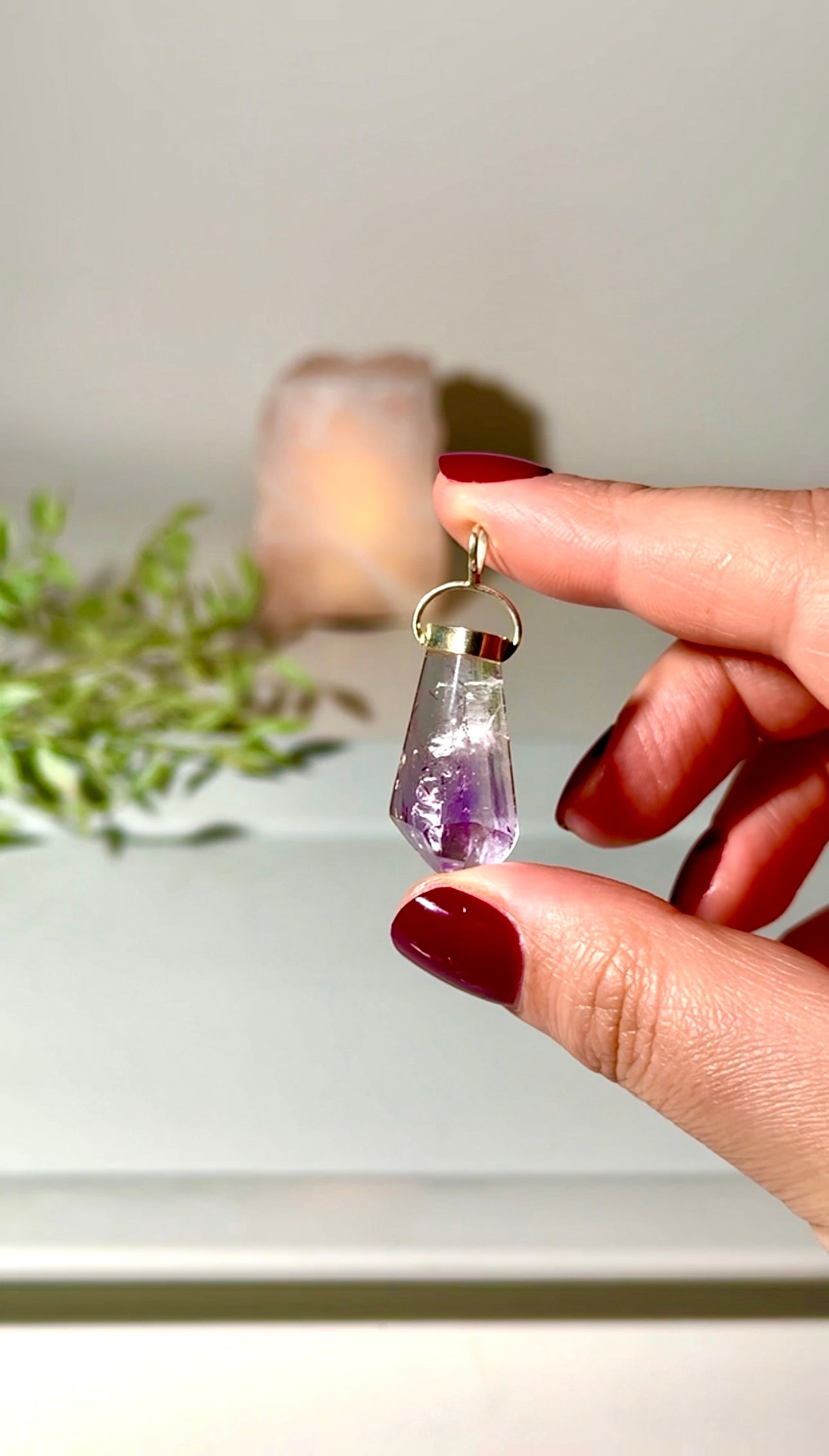 AMETHYST PENDANT