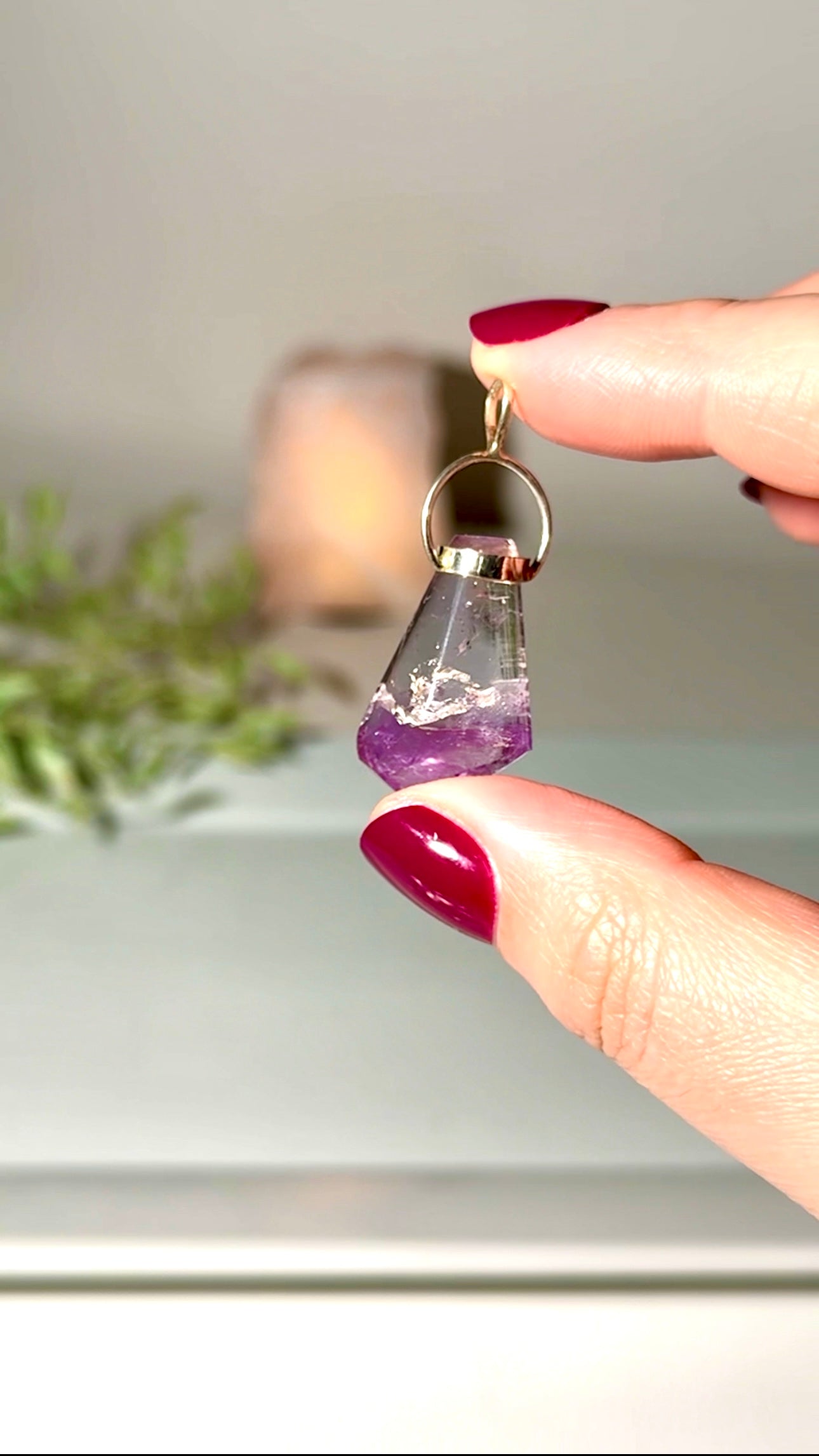 AMETHYST PENDANT