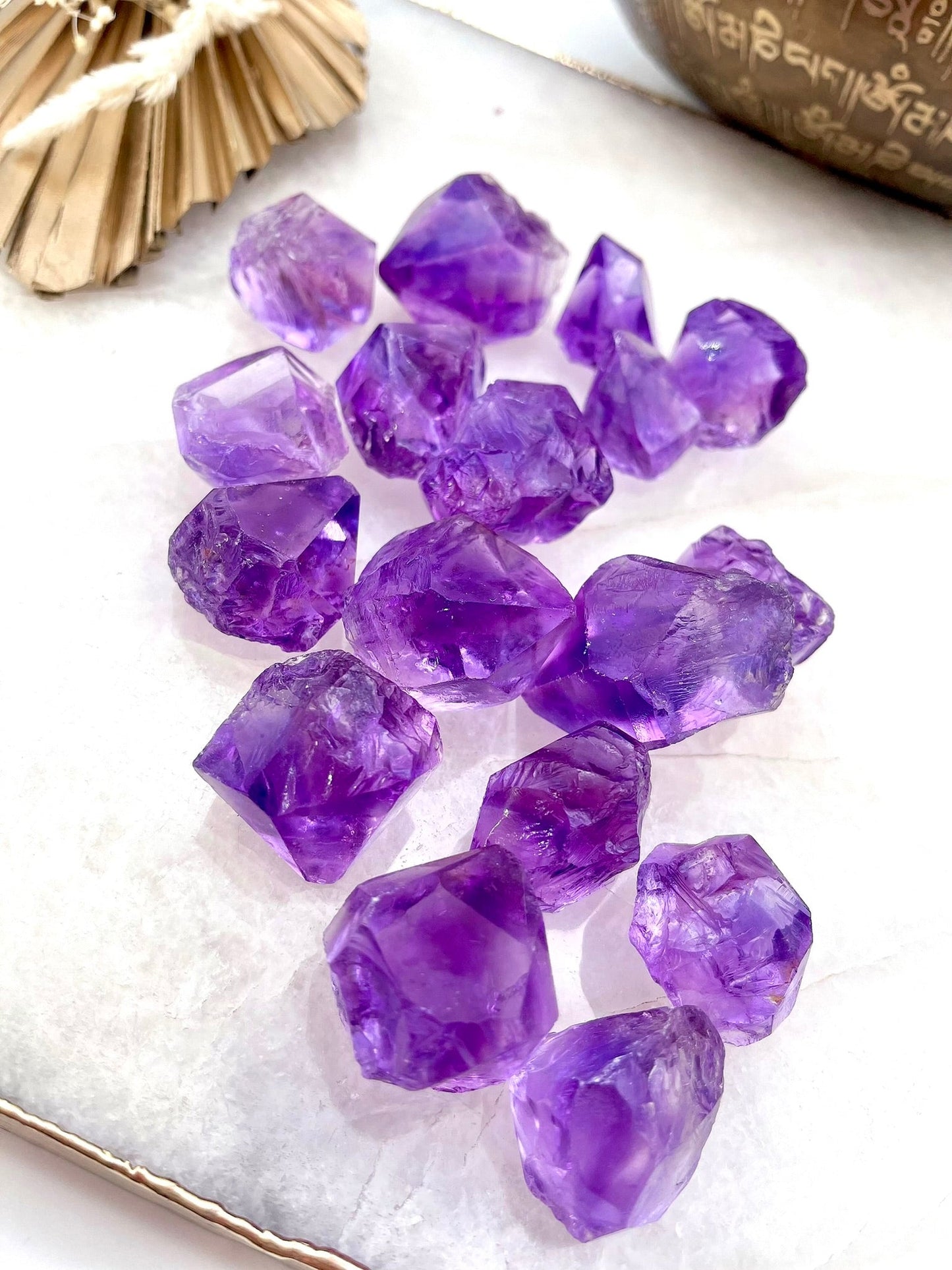 Amethyst rough tumble - The Crystal Therapy