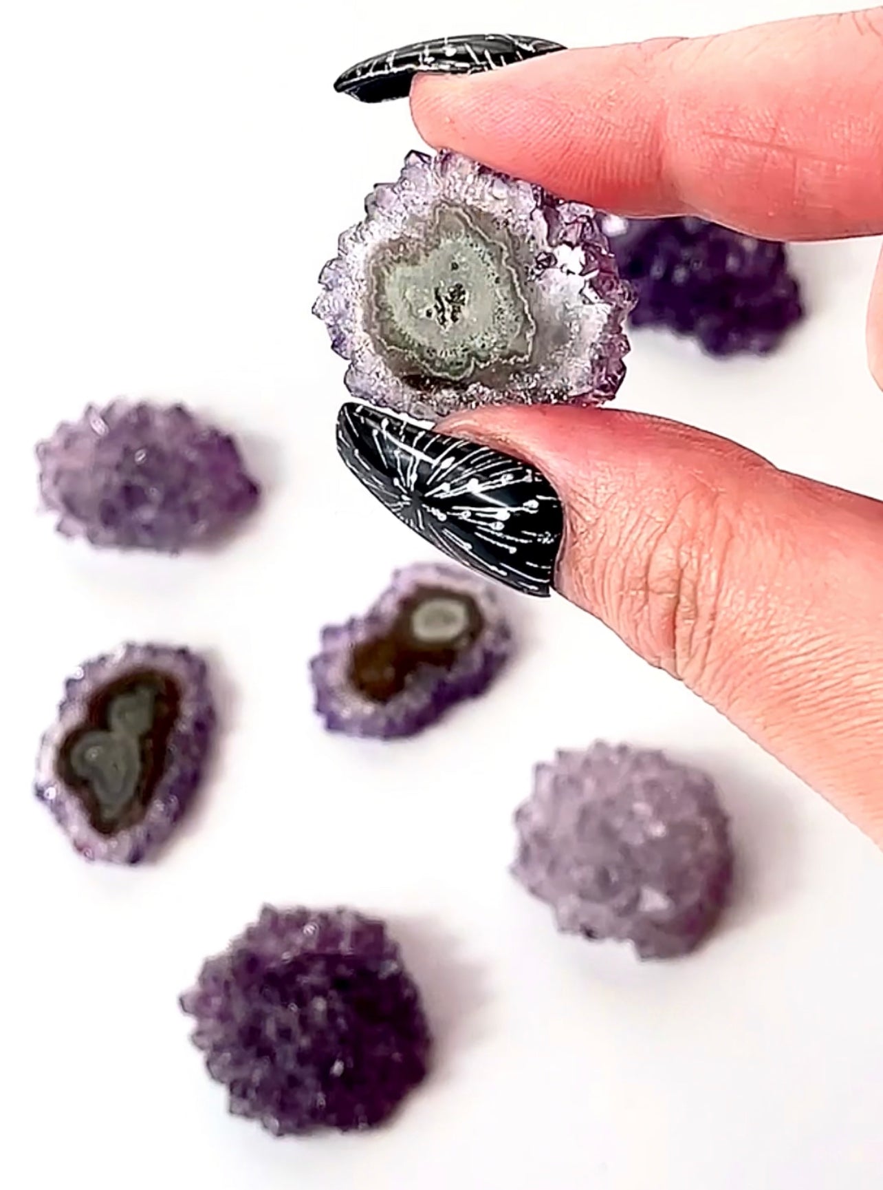 Amethyst Stalactites - The Crystal Therapy