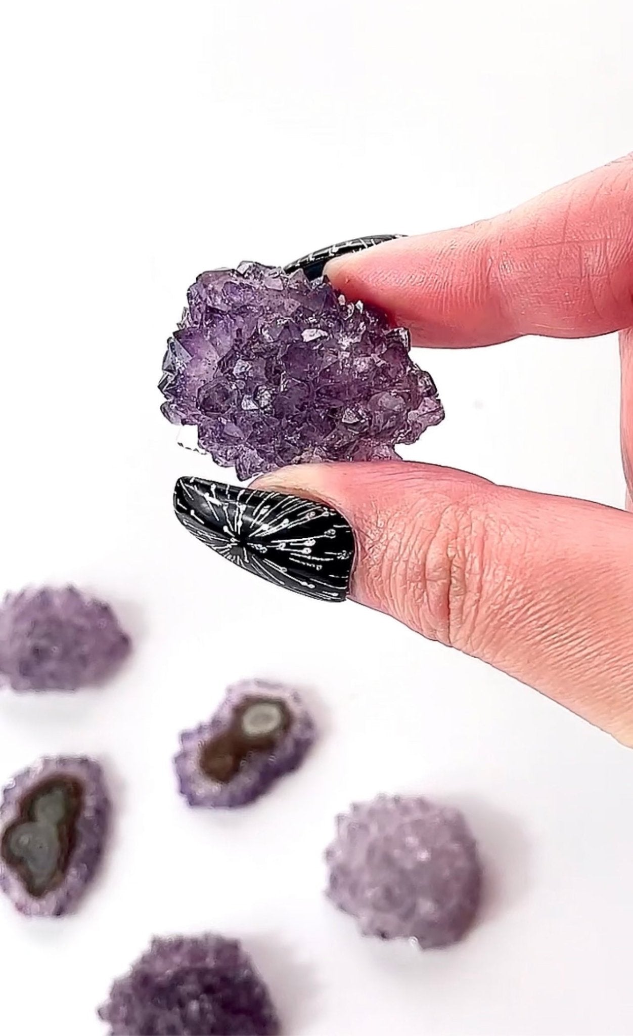 Amethyst Stalactites - The Crystal Therapy