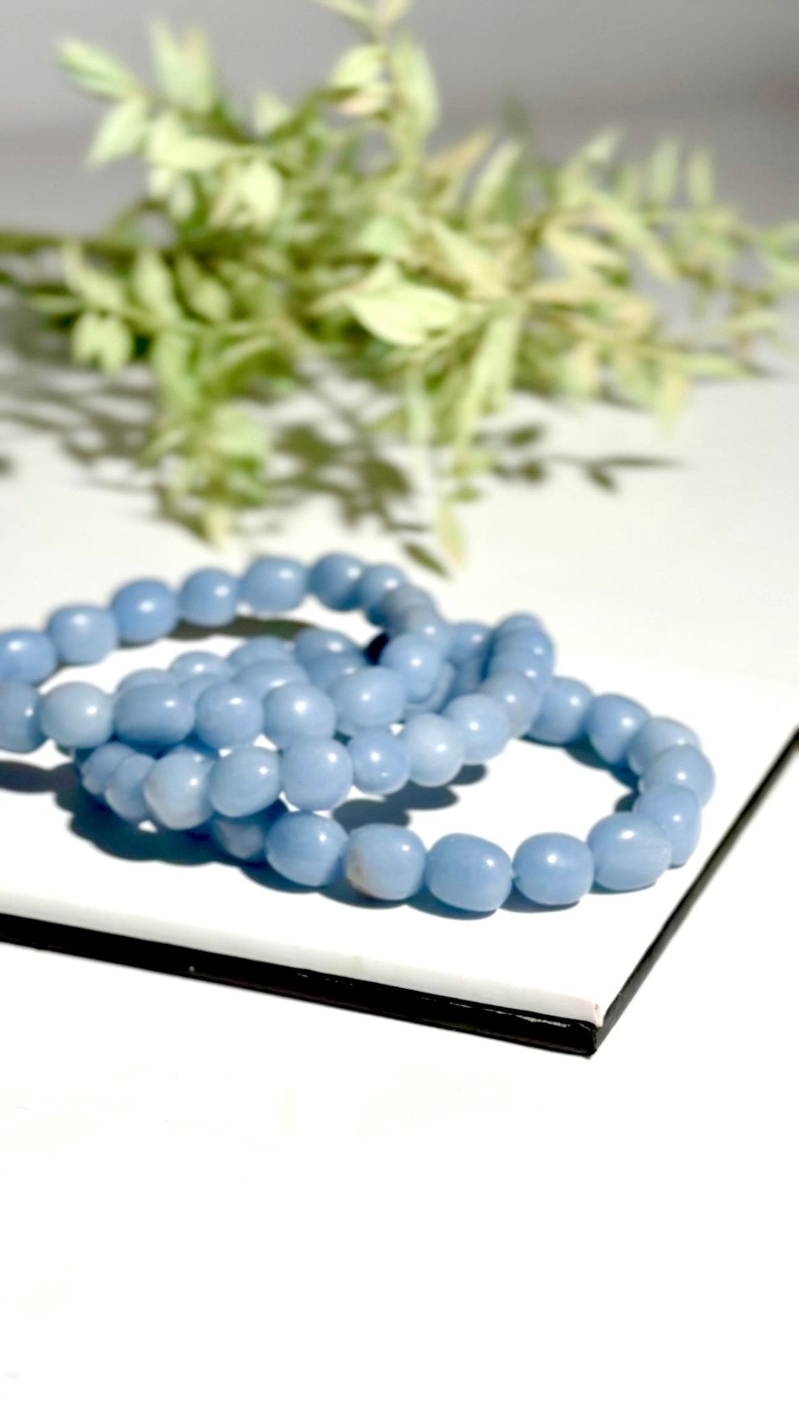 Angelite Bracelet - The Crystal Therapy