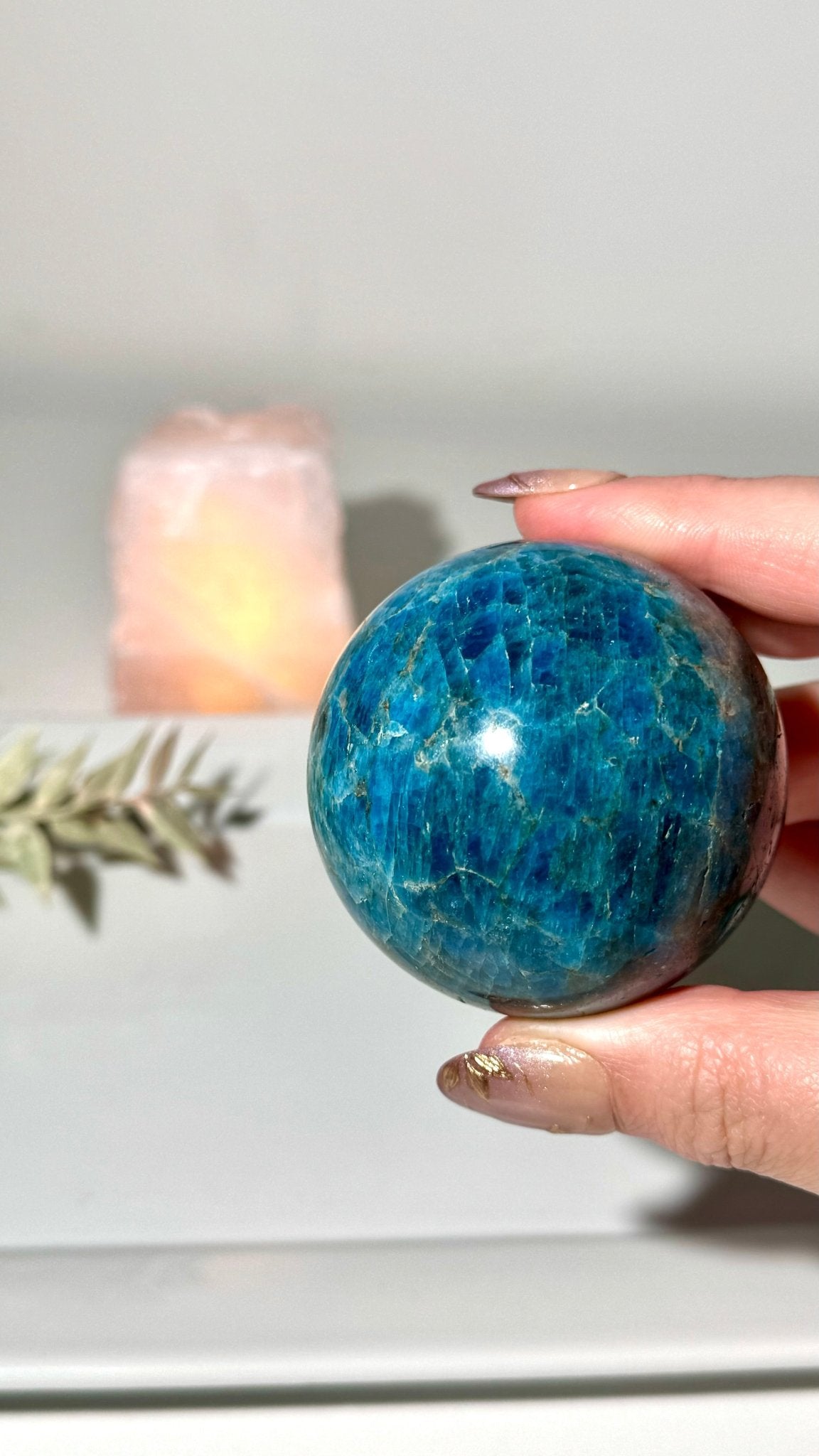 Apatite Sphere - The Crystal Therapy