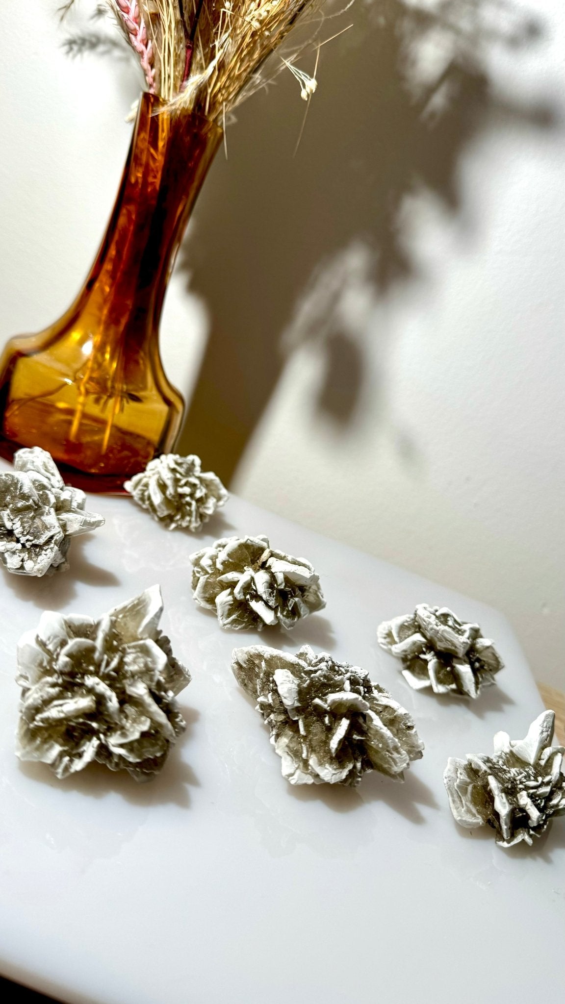 Desert Rose Selenite clusters - The Crystal Therapy