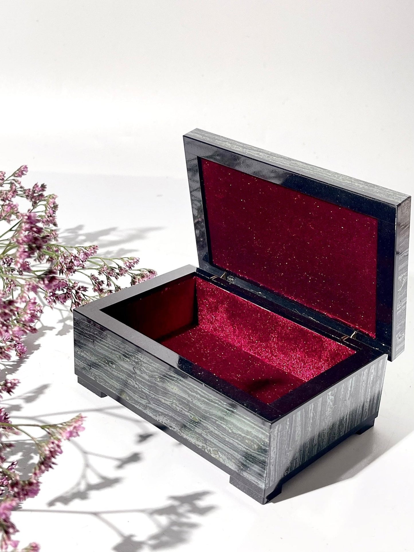 Jewellery box Specular Hematite (H2) - The Crystal Therapy