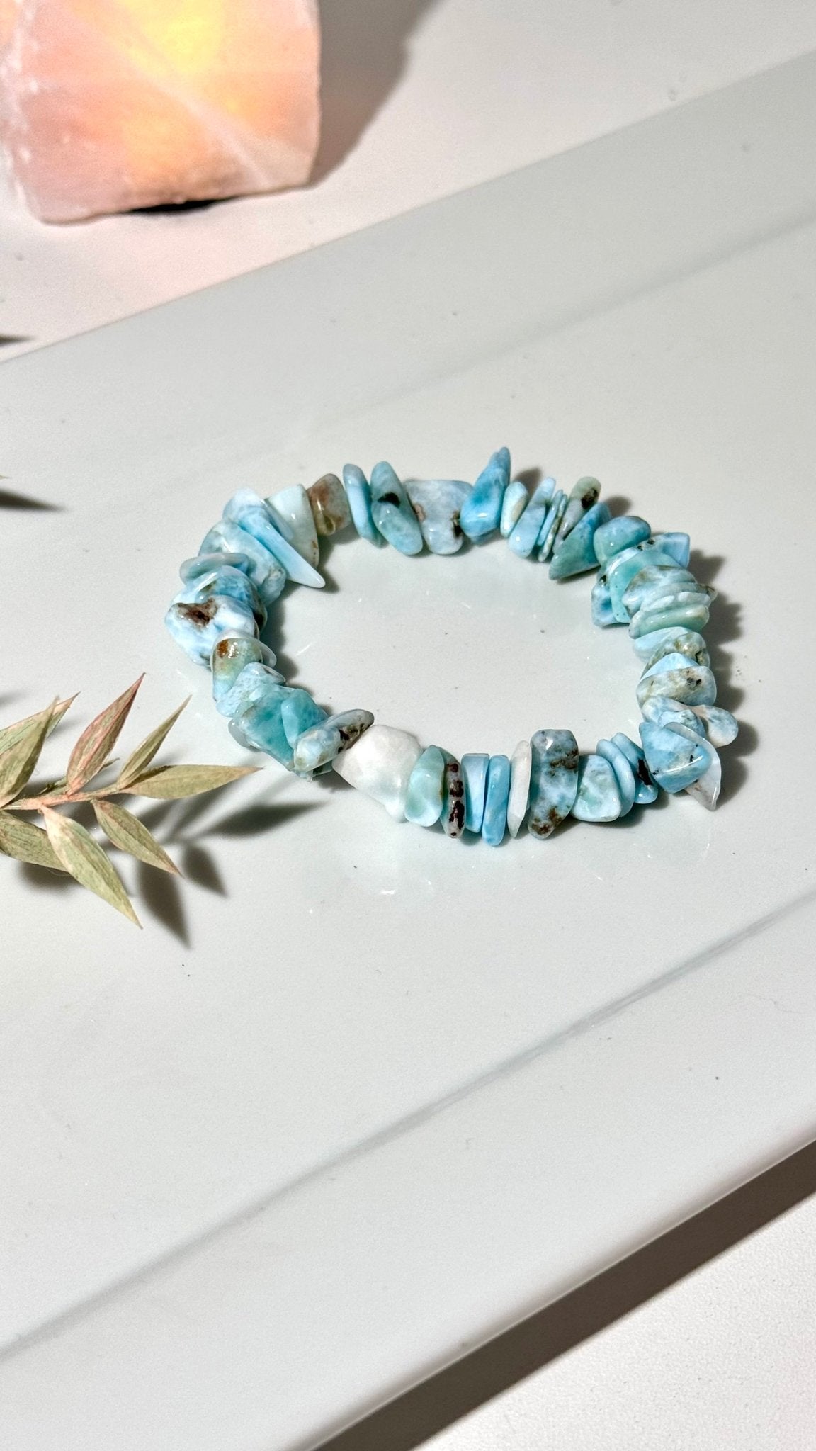 Larimar bracelet - The Crystal Therapy