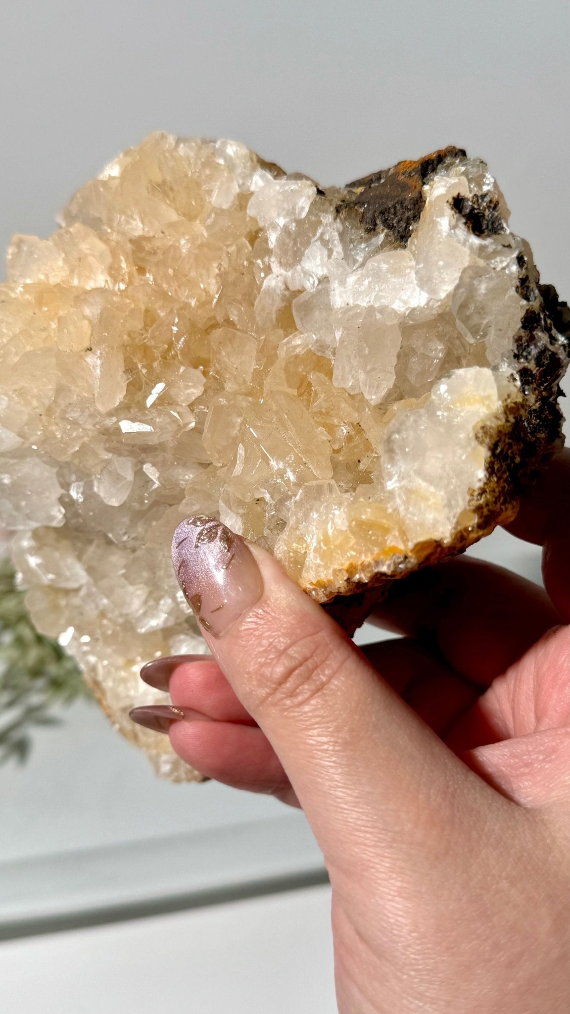 Petal Calcite cluster - The Crystal Therapy