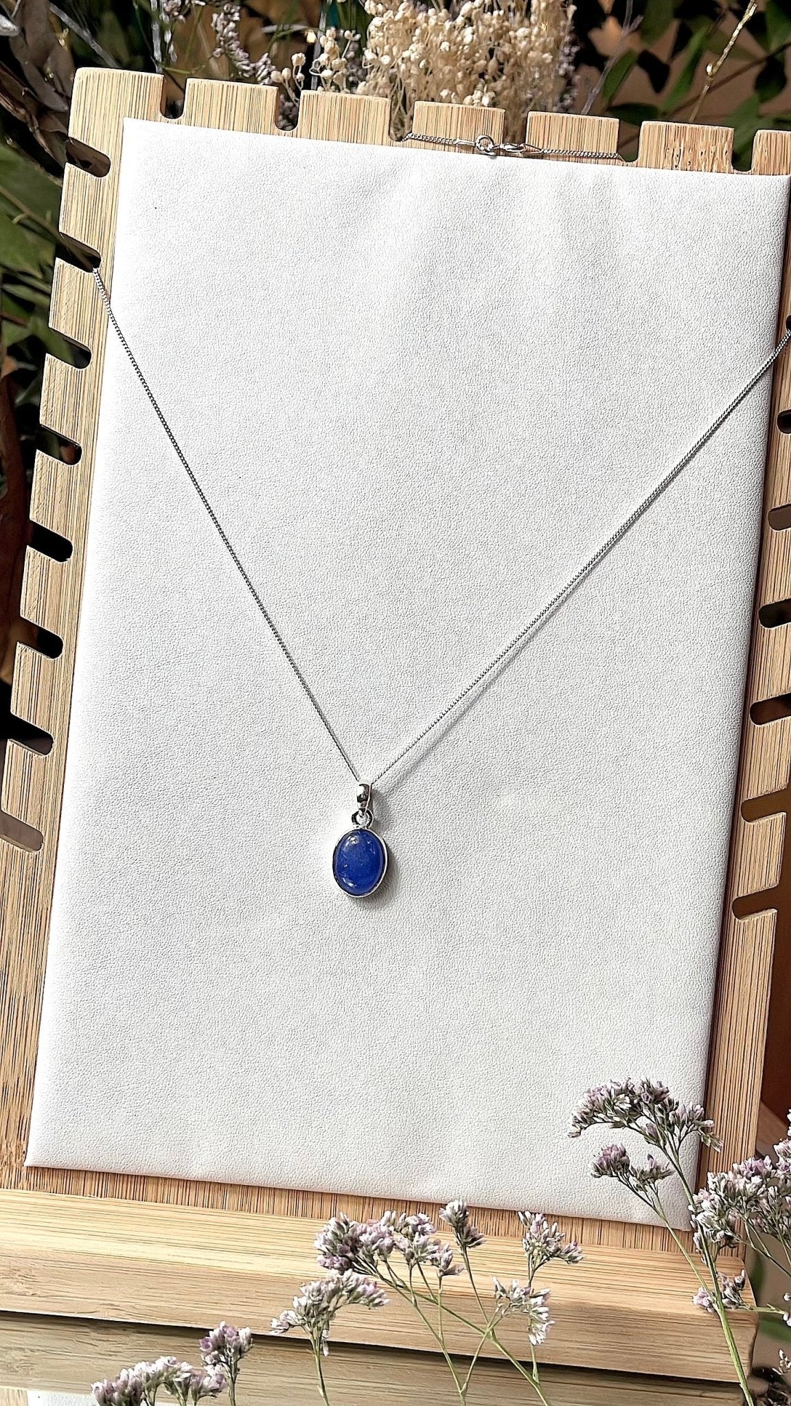 Tanzanite pendants - The Crystal Therapy