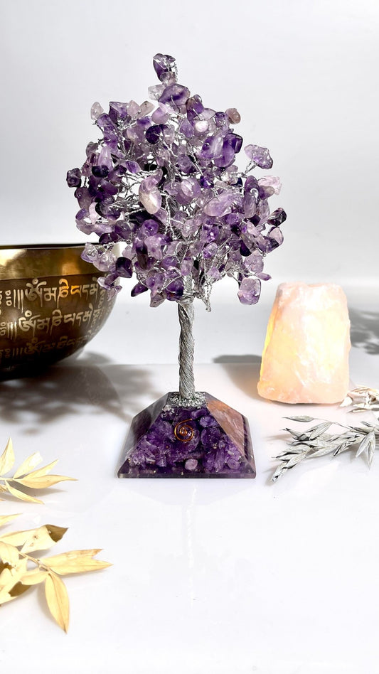 Tree of life - Amethyst - The Crystal Therapy